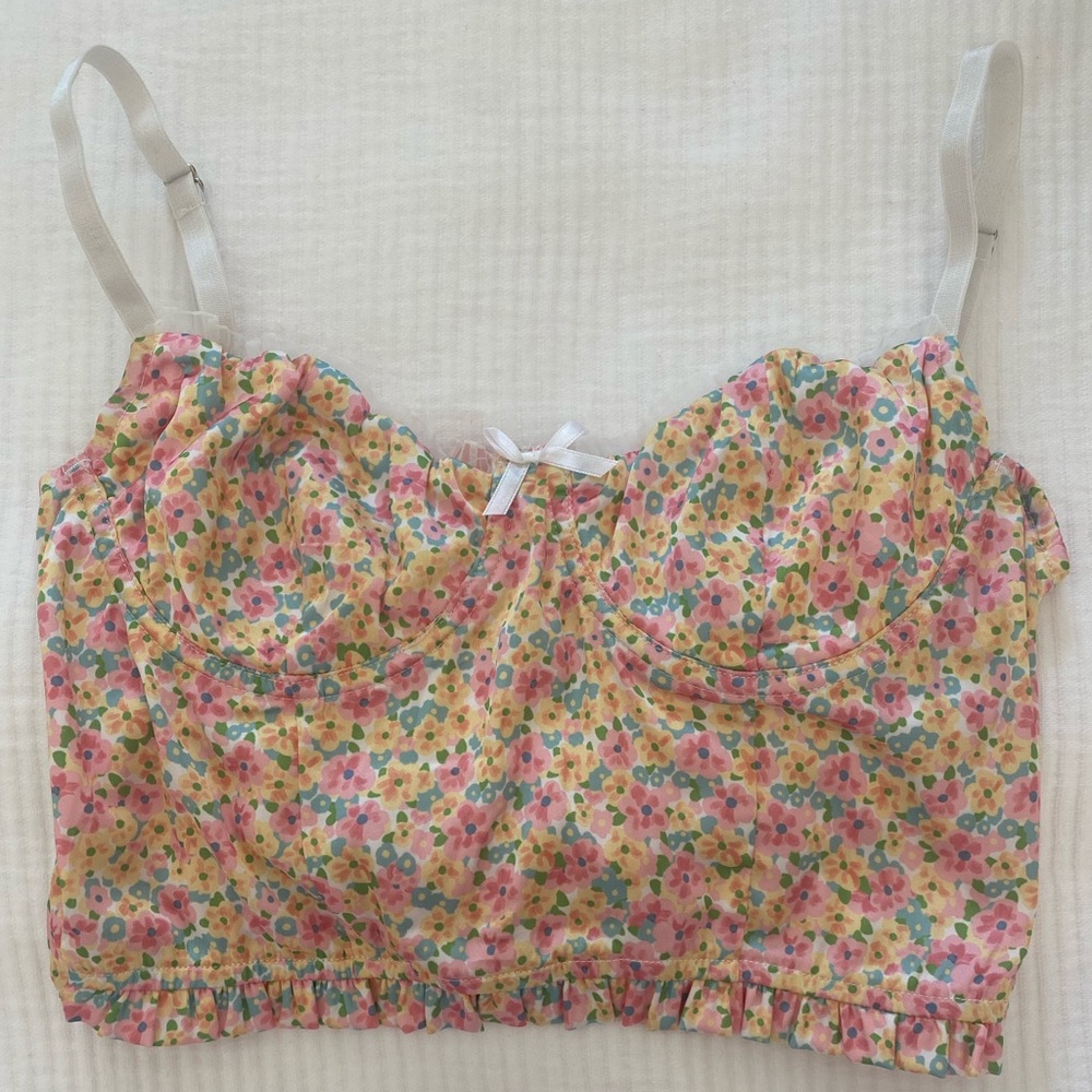 princess polly floral corset top